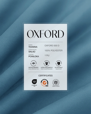 Полиэстеровая ткань Oxford 500D PU (352) синий