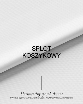 Tkanina poliestrowa Oxford 500D PU (501) biała