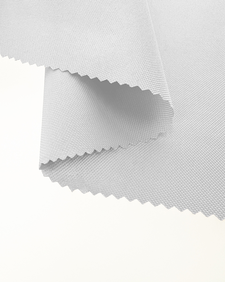 Polyester-Oxford-Stoff 500D PU (501) Weiß