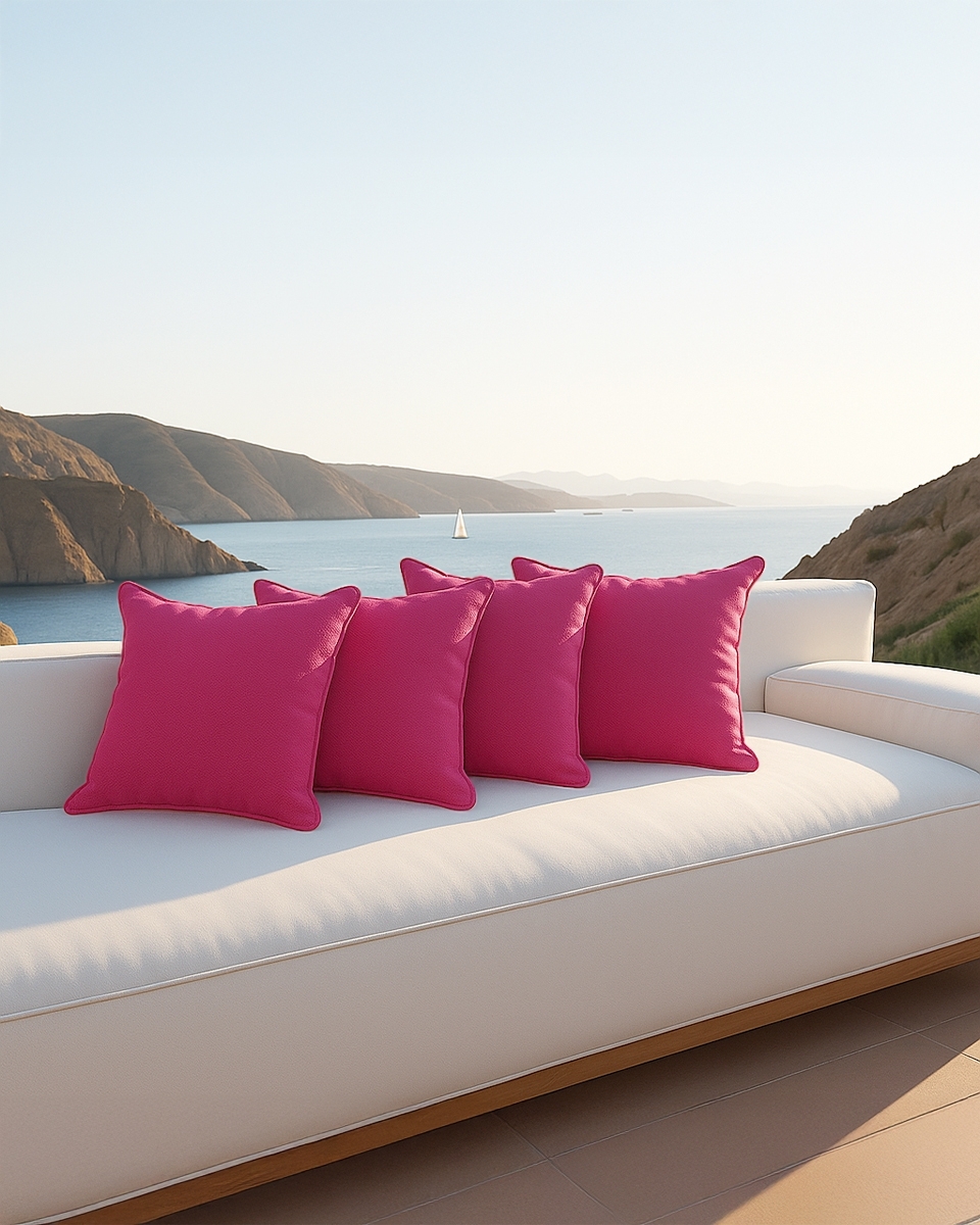 Polyester-Oxford-Stoff 500D PU (516) Rosa