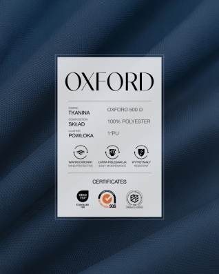 Polyester Oxford Fabric 500D PU (558) navy blue