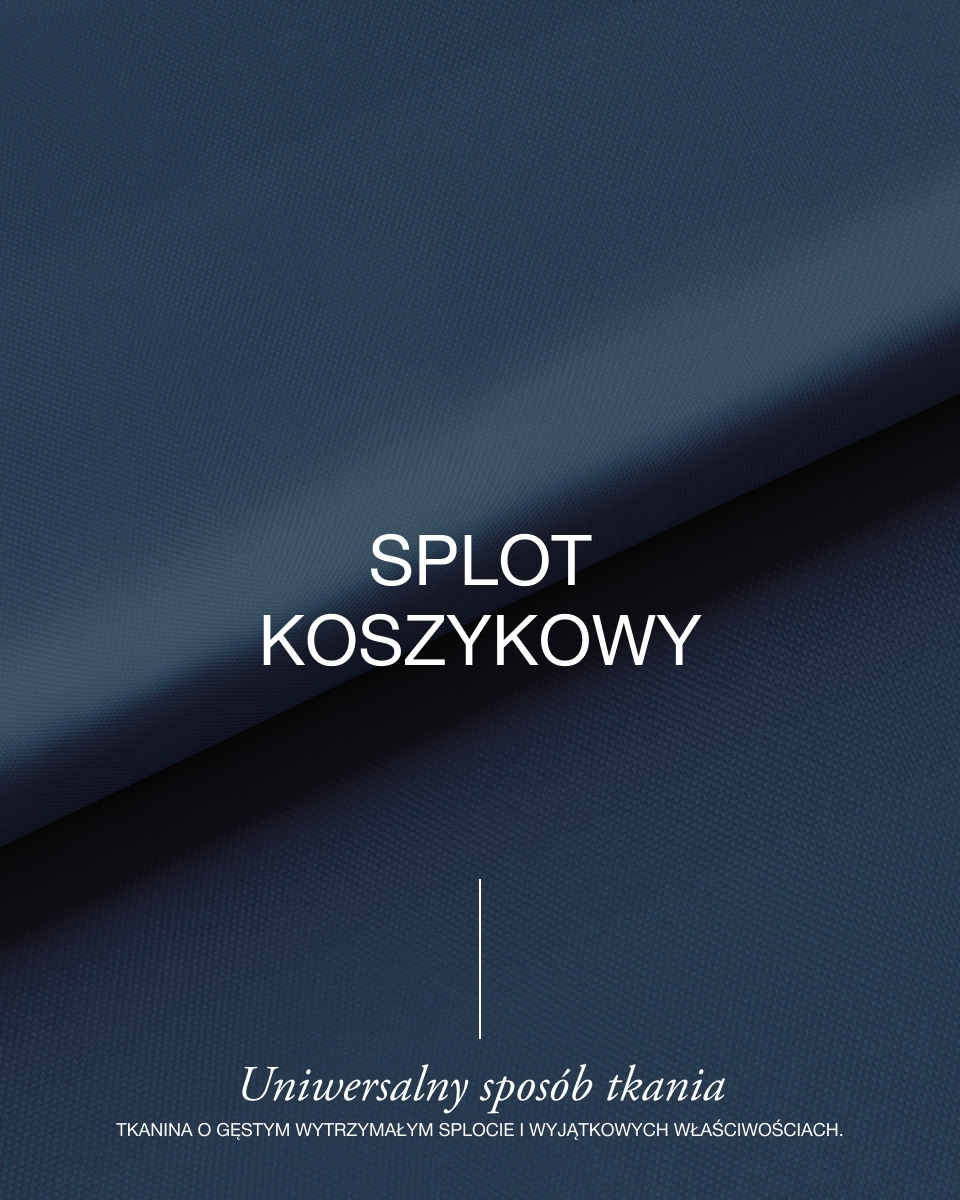 Tkanina poliestrowa Oxford 500D PU (558) granatowa