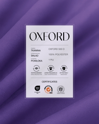 Полиэстеровая ткань Oxford 500D PU (680) фиолетовый
