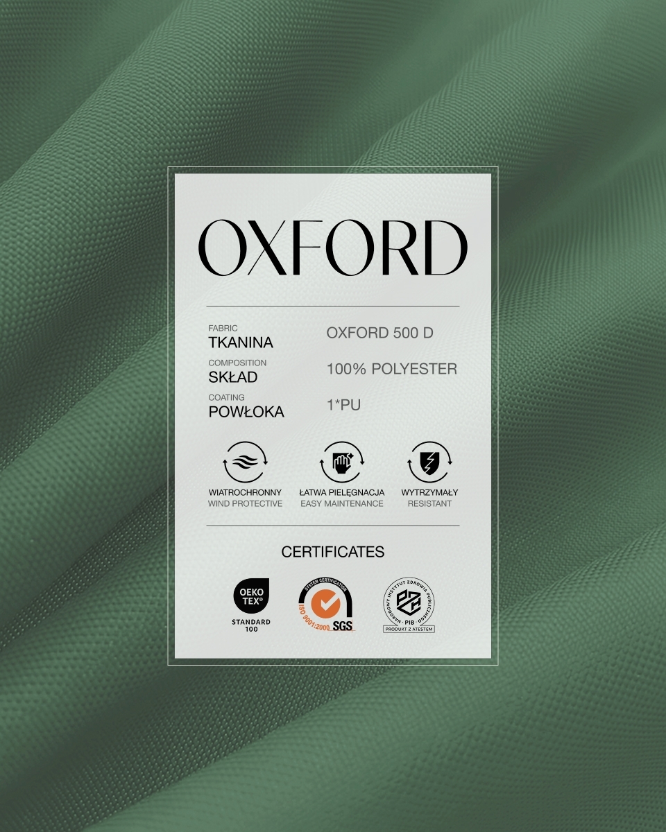 Polyester Oxford Fabric 500D PU (772) sage Polyester Oxford Fabric 500D PU (772) sage