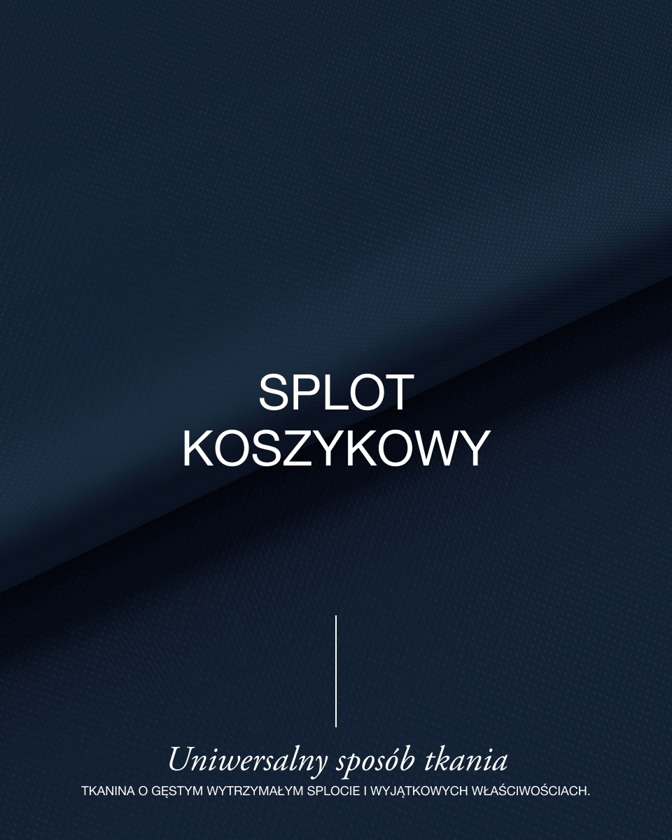 Tkanina poliestrowa Oxford 500D PU (919) granatowa