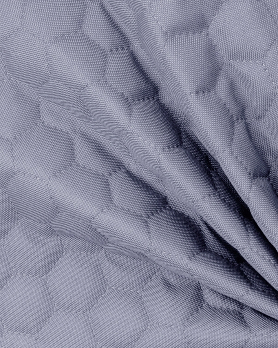 Quilted polyester fabric Oxford 600d pu*2 waterproof honeycomb (095) light violet 160 cm