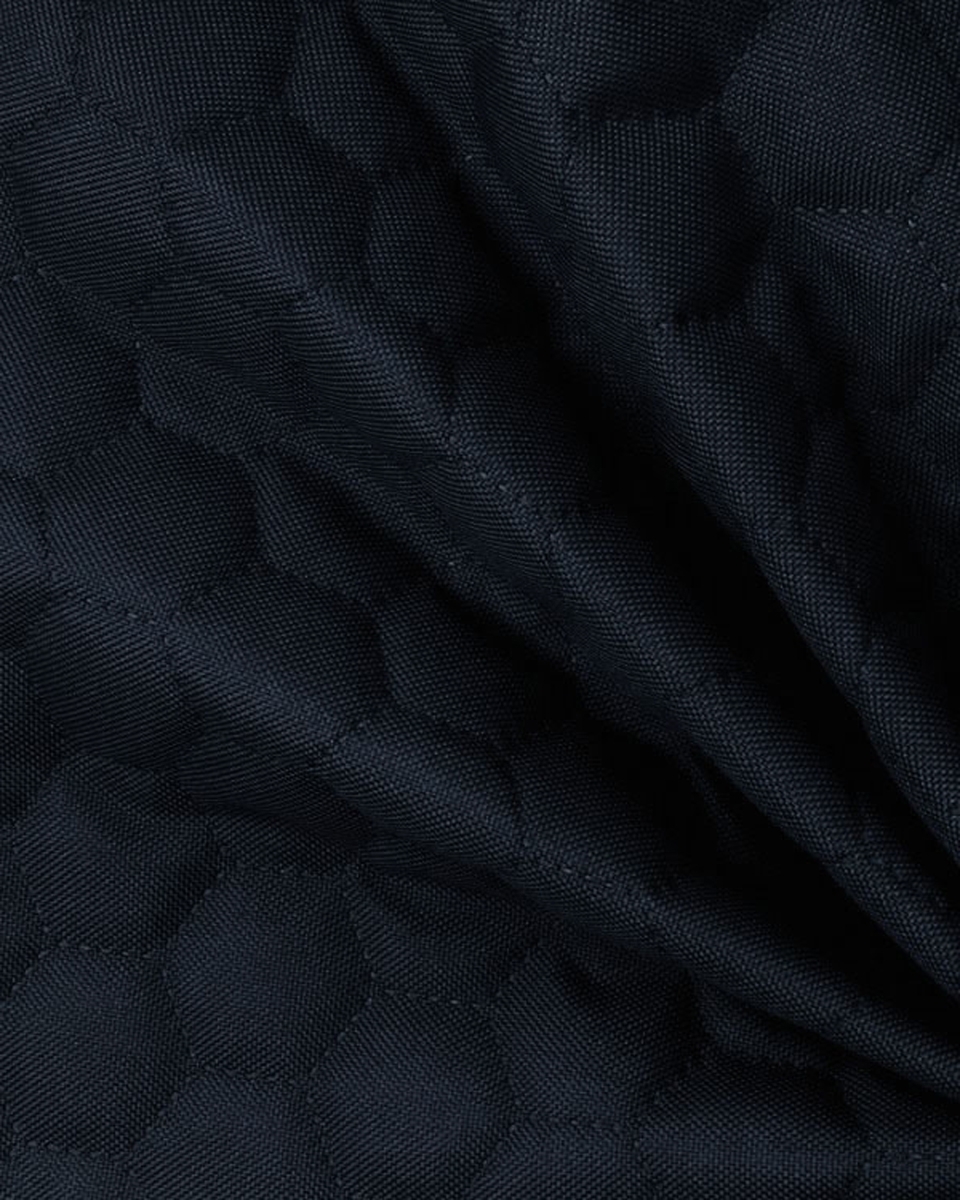 Quilted polyester fabric Oxford 600d pu*2 waterproof honeycomb (117) navy blue 160 cm