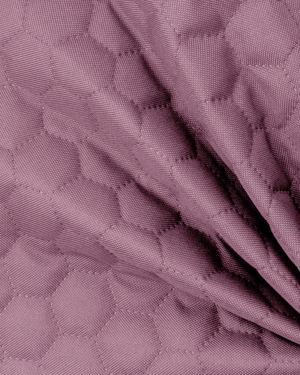 Quilted polyester fabric Oxford 600d pu*2 waterproof honeycomb (244) violet 160 cm