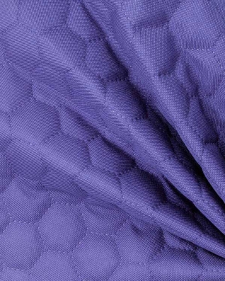 Polyester-steppstoff 600d pu-beschichtet bienenwabe violett 160 cm