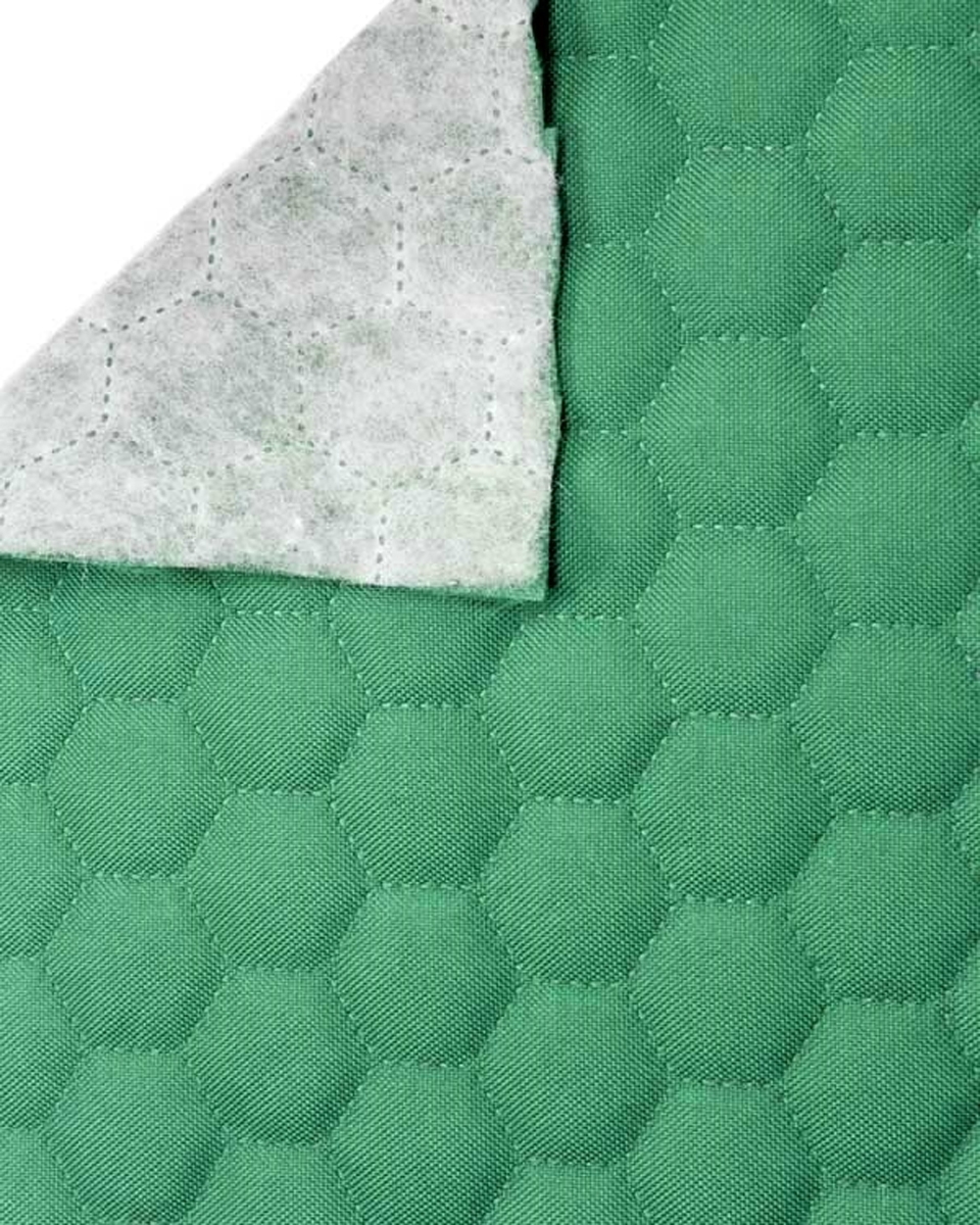 Polyester-steppstoff 600d pu-beschichtet bienenwabe minze 160 cm