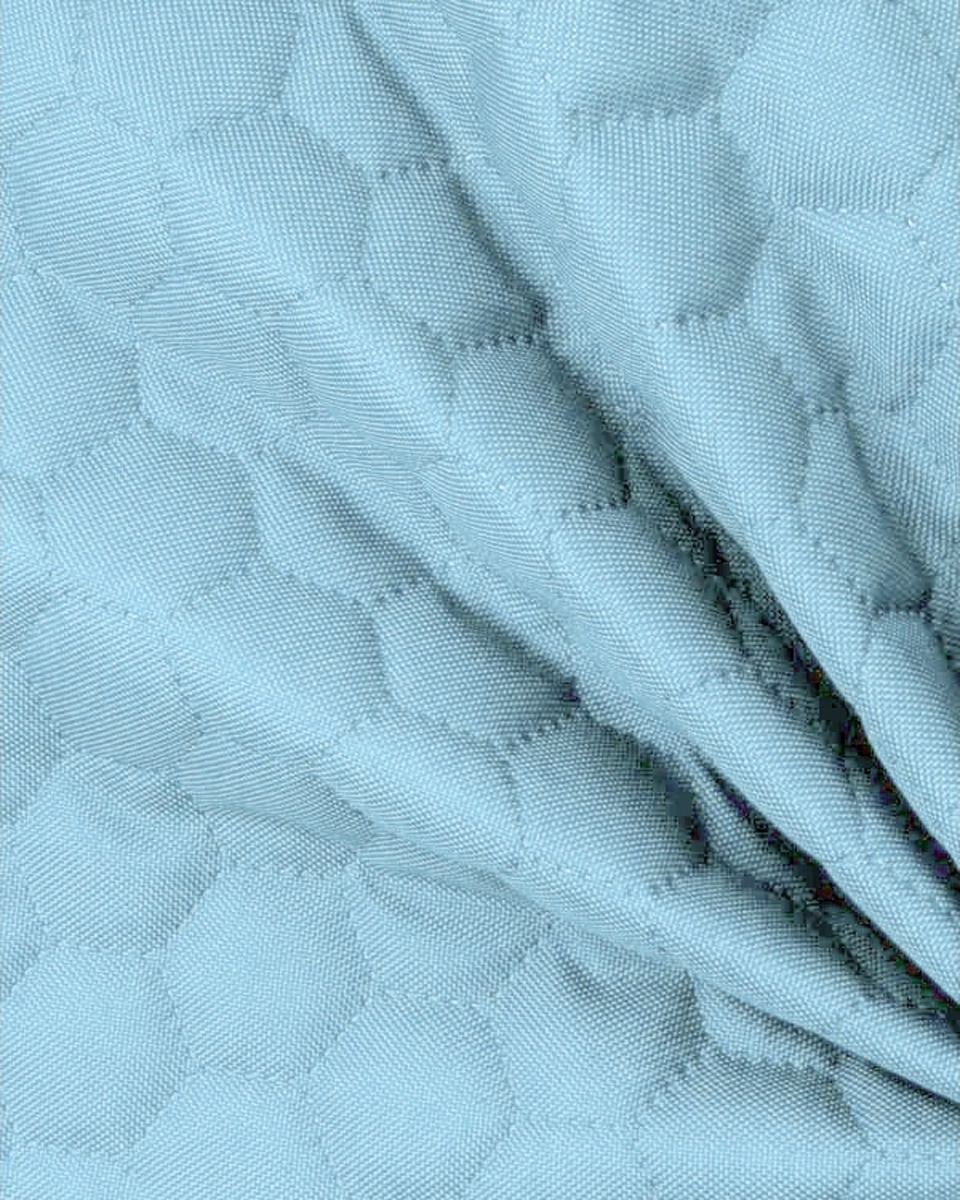 Polyester-steppstoff 600d pu-beschichtet bienenwabe blau 160 cm