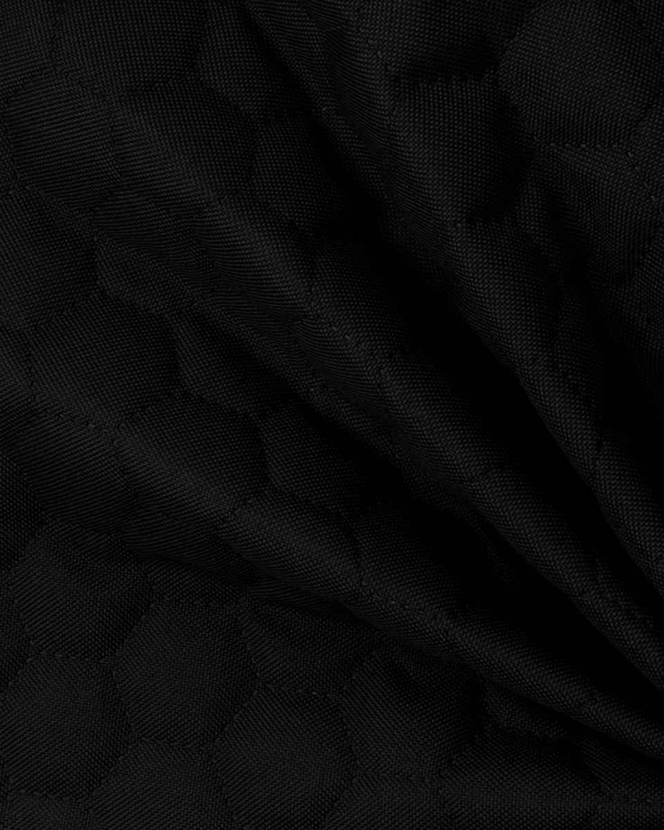 Polyester-steppstoff 600d pu-beschichtet bienenwabe schwarz 160 cm
