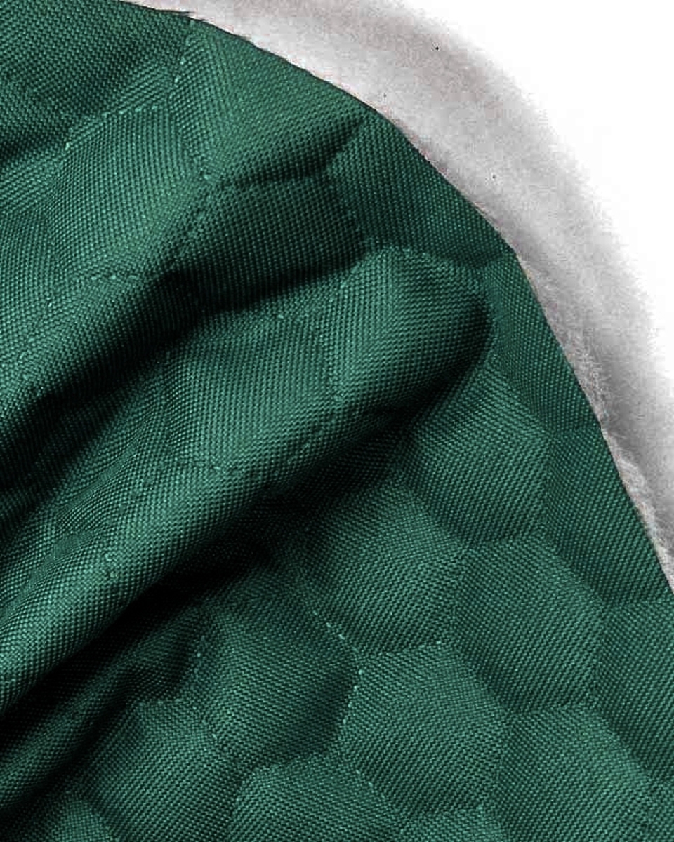 QUILTED POLYESTER FABRIC OXFORD 600D PU*2 WATERPROOF HONEYCOMB (906) TURQUOISE 160 CM