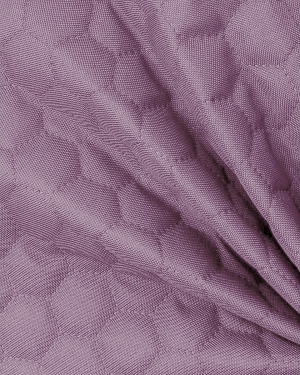 POLYESTER-STEPPSTOFF 600D PU-BESCHICHTET BIENENWABE (663)HELLVIOLETT 160 CM