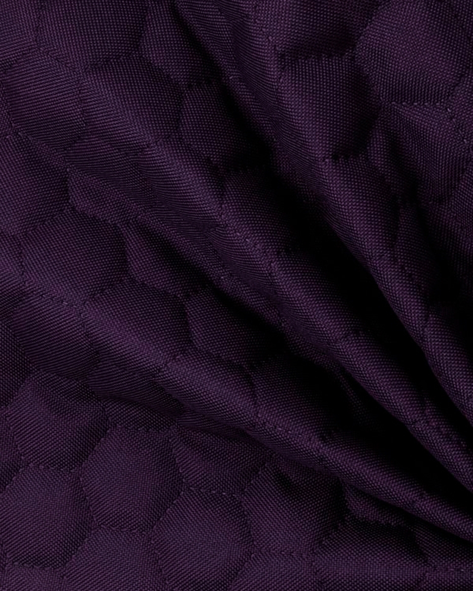 Polyester-steppstoff 600d pu-beschichtet bienenwabe violett 160 cm