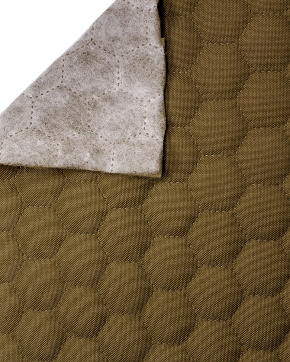 Polyester-steppstoff 600d pu-beschichtet bienenwabe beige 160 cm