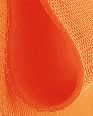 KNITTED MESH ORANGE 210 G/M2 150 CM 25 MB