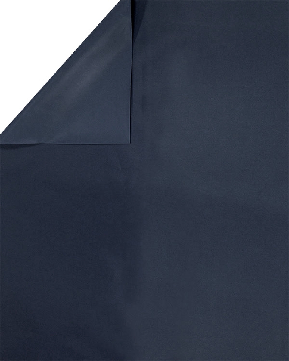POLYESTER-STOFF 190D PVC-BESCHICHTET DUNKELBLAU 150 CM 50 LM
