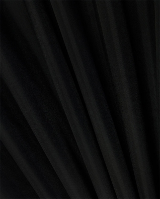 POLYESTER FABRIC 210D  PVC-F A-GRADE COVERED BLACK 146 CM
