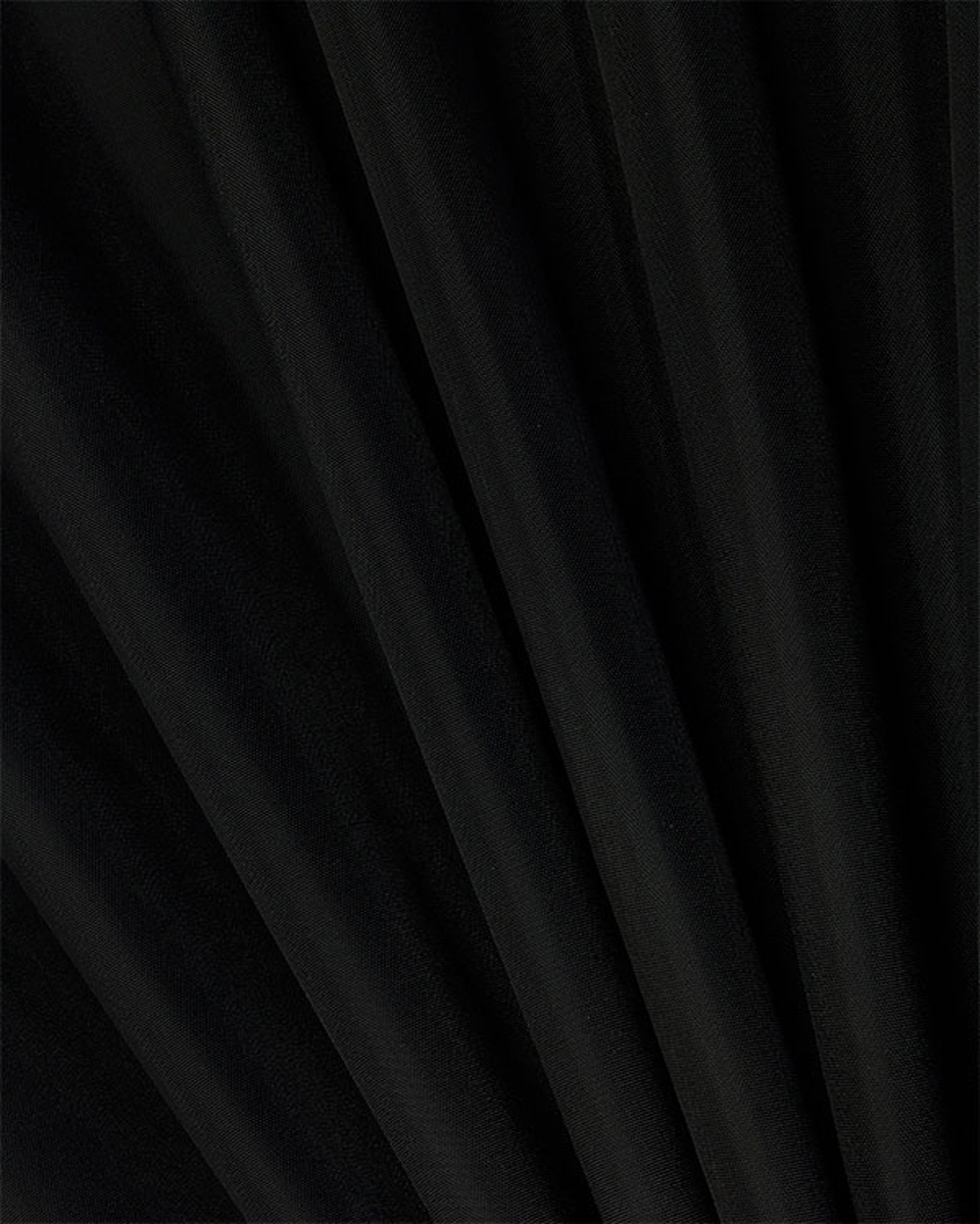 POLYESTER-STOFF 210D PVC-F A-GRADE-BESCHICHTET SCHWARZ 146  CM 1 LM