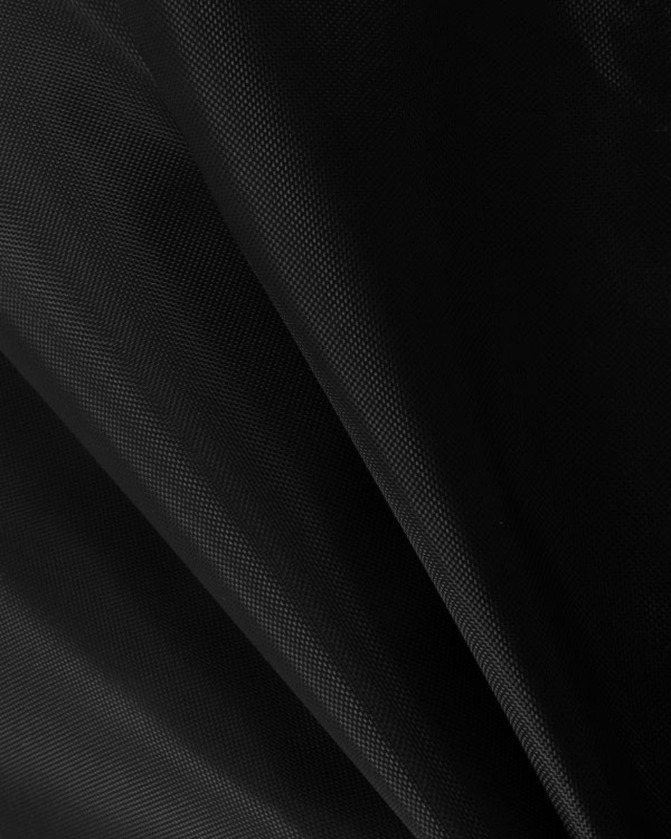 POLYESTER-STOFF 420D PVC-D-BESCHICHTET SCHWARZ 580 150 CM 50 LM