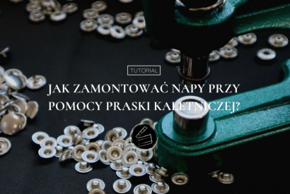 Jak zamontować napy praską kaletniczą? [VIDEO] 