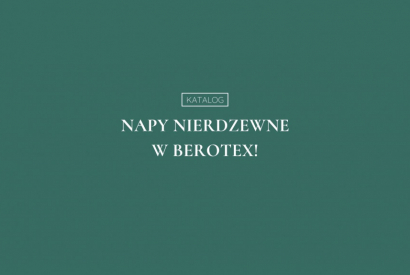 Napy nierdzewne już dostępne [NOWOŚCI]